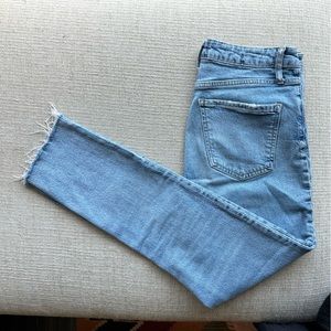 Zara straight leg jeans
